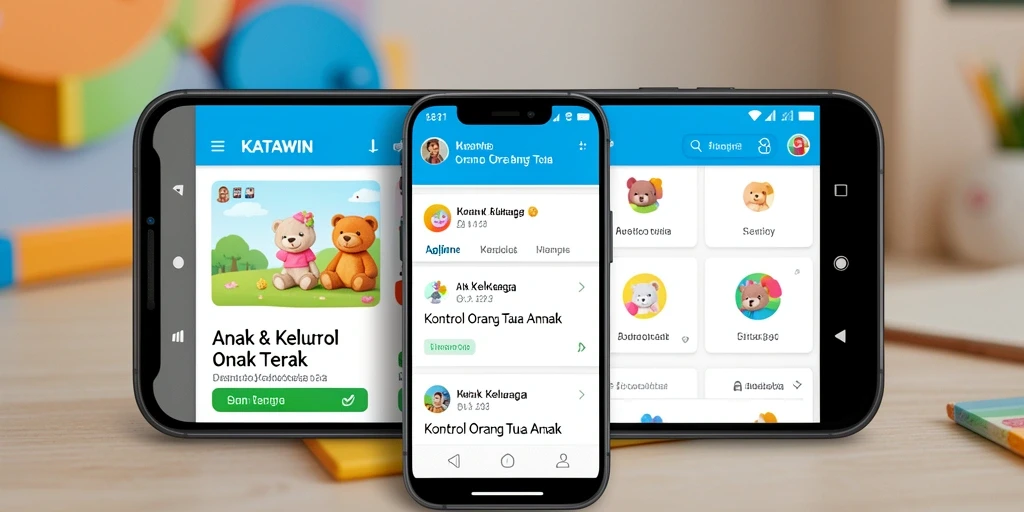 Antarmuka KATAWIN yang intuitif untuk kontrol orang tua yang efisien.