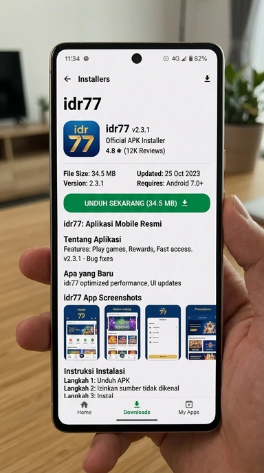 Unduh dan Instal APK idr77 untuk Android